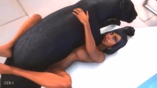 Mutantlar va uy hayvonlari bilan hayvonot bog'i porno